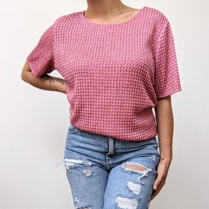 🖤 Vintage Textured Top